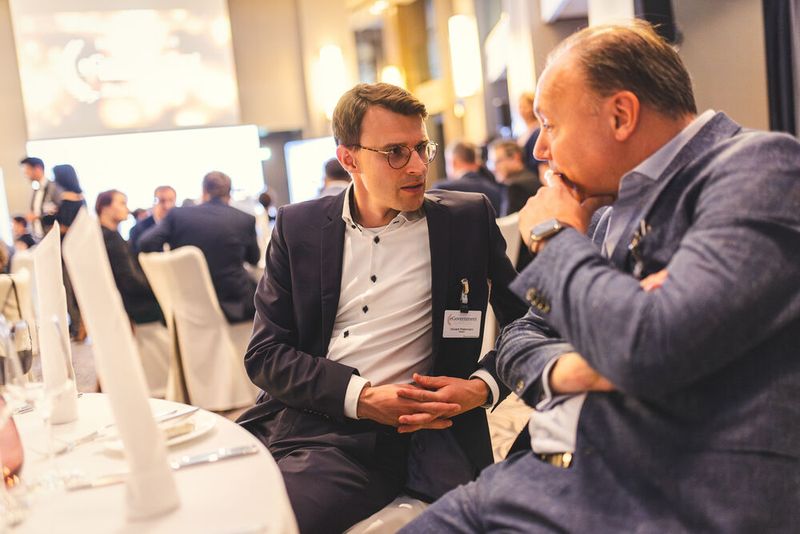 Vincent Patermann (Dataport) und Marc Reinhardt (Initiative D21). (© Offenblen.de)