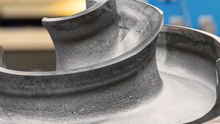 Das D-max-Laufrad fördert Medien mit festen und langfaserigen Beimengungen, gröberen Feststoffen sowie Gas- und Lufteinschlüssen.  (Bild: ©KSB SE & Co. KGaA 2023)