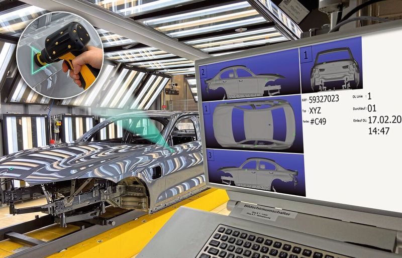 Eine Schmetterlingsdarstellung der Karosserie verschafft zusätzlich Übersicht. (Bild: Extend3D)