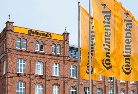 Der niedersächsische Konzern Continental blickt hier auf das Jahr 2025 zurück. Wie es aussieht, muss er nicht in Tränen ausbrechen, auch wenn es bei der Tochter Contitech haperte ...(Bild:  Continental)