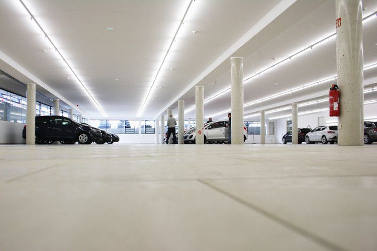 Das Untergeschoss der neuen Halle bekommt auch Tageslicht. (Foto: Gieraths)