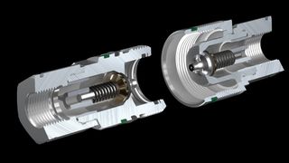 Der Hersteller verbesserte das Design der innenliegenden Ventile, was den Druckabfall deutlich reduzierte.  (Bild: Stauff)