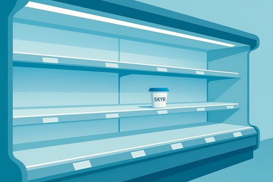 Skyr ist das neue Kult-Lebensmittel der Generation Social Media. Picnic meldet eine Verdopplung der Verkäufe – und Verbraucher gehen leer aus.(Bild:  GPT Image Editor / KI-generiert)