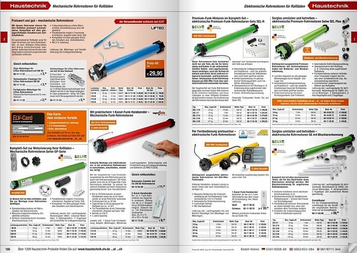 ELV-Katalog 2015: Neuigkeiten, Projekte, Produkte - eine kleine Katalogauswahl (Bild: ELV)