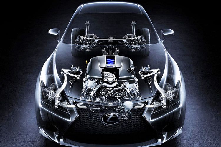 Der mächtige 5,0-Liter-Achtzylinder leistet deutlich über 450 PS und entfaltet ein Drehmoment von 520 Nm. (Foto: Lexus)