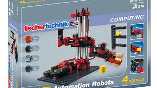 Zu gewinnen bei elektrotechnik auf der SPS/IPC/Drives (Halle 3, Stand 250): fischertechnik Robo TX Automation Robots mit Controller und Zubehör (Archiv: Vogel Business Media)