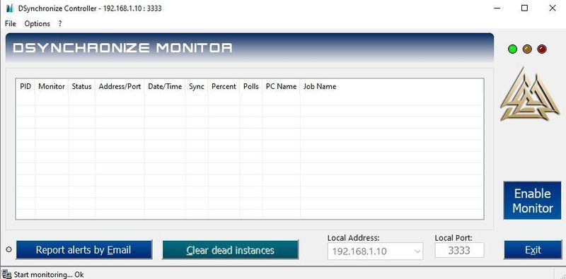 Verwenden des DSynchronize-Monitors. (Joos/DSynchronize (Screenshot))
