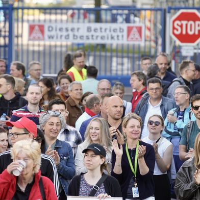 Weitere Streiks bei Ford in Köln sind vorerst abgewendet. (Bild: Stephen Petrat/IG Metall)