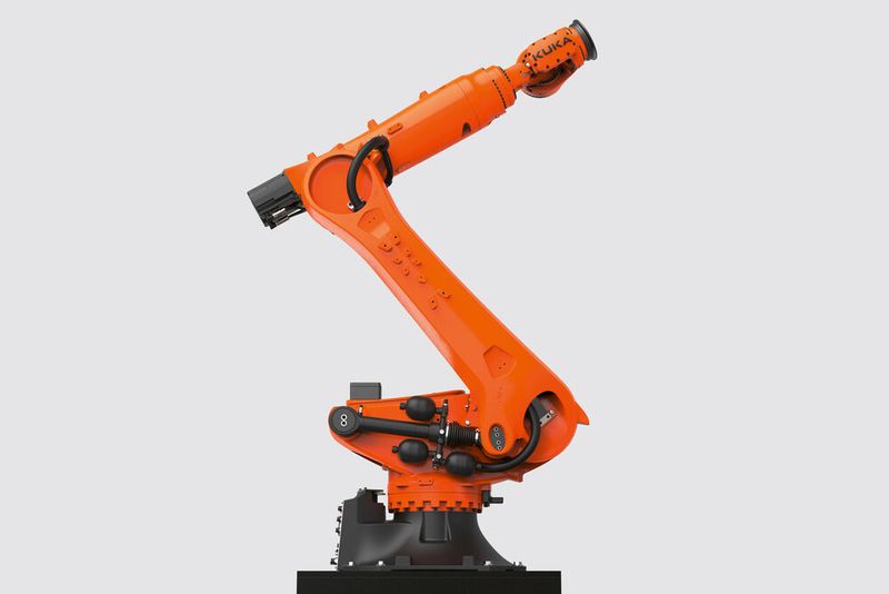 Mit dem Industrieroboter KR 500 Fortec-2 bekommt Kuka eine zweite Red-Dot-Auszeichnung in diesem Jahr.  (Bild: Red Dot)