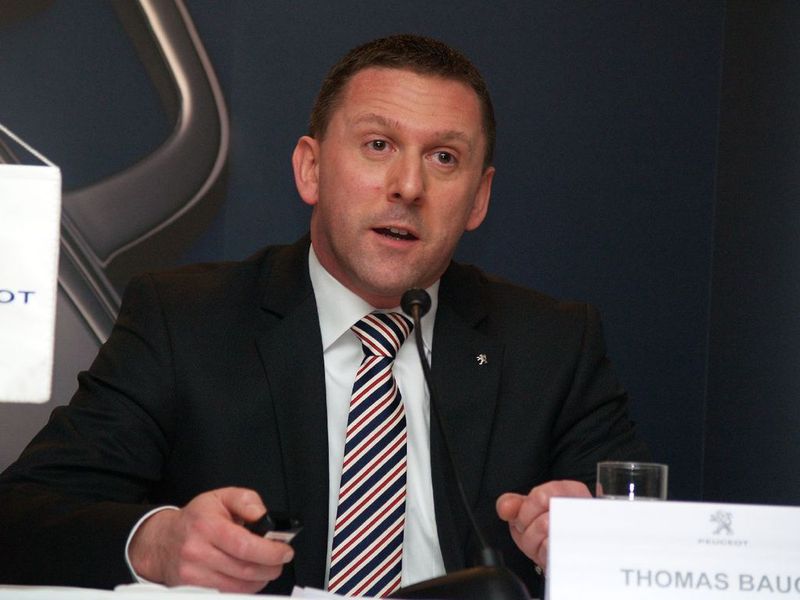 Peugeot Deutschland-Geschäftsführer Thomas Bauch legt die Messlatte für die Händler bei 120.000 neuen Pkw- und Nfz an. (Archiv: Vogel Business Media)