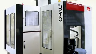 Pulverförmige und extrem staubige Produkte abzusacken, ist die Aufgabe der FFS-Maschine Opal.  (Bild: Windmöller & Hölscher)