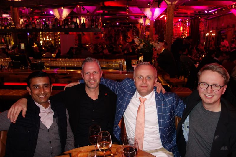 (v. l.) Arun Singh, Dell, Björn Siewert, S&K, Richard Taylor und Robbi Teichfischer, Dell. (Bild: IT-BUSINESS)