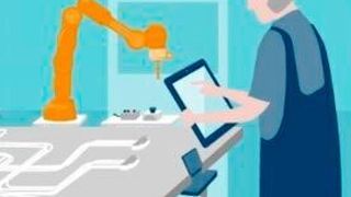 Die Welt der Fabriken ändert sich. Roboter und Künstliche Intelligenz übernehmen viele Aufgaben. Was heißt das für den Menschen? Lernende Systeme – Die Plattform für Künstliche Intelligenz, hat Antworten. (Lernende Systeme)