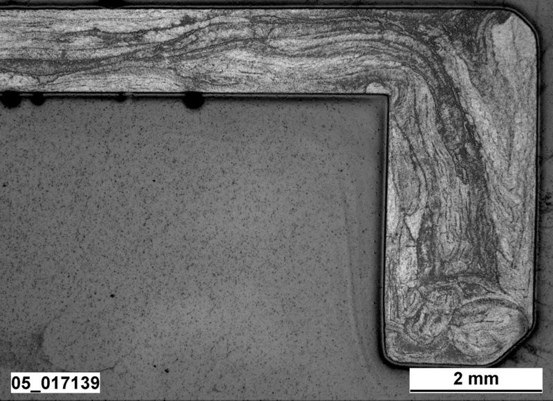 Optimaler 3D-Faserverlauf  bei IGOREX® PCP-Bauteil entlang der Bauteilkonturen“ (Archiv: Vogel Business Media)