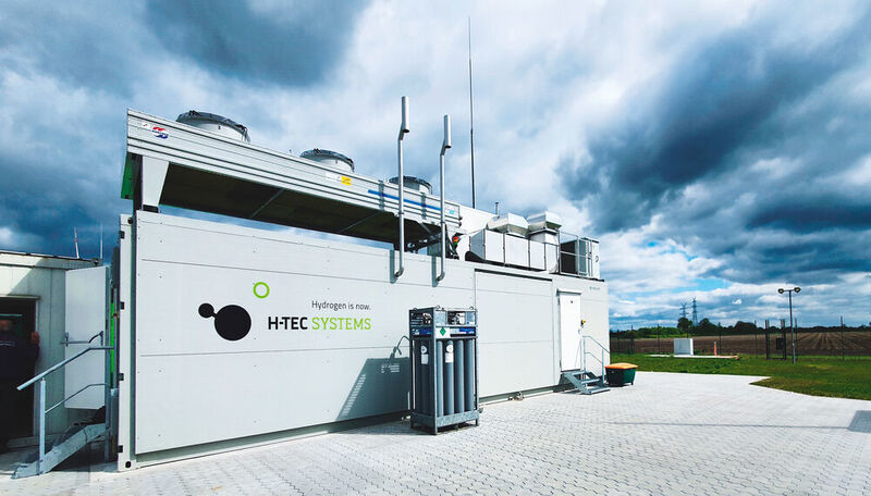 Elektrolyseur in Haurup bei Flensburg. (H-Tec Systems)