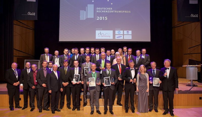 Die Gewinner des deutschen RZ-Preises wurden bei einer Gala ausgezeichnet.