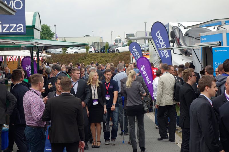 Draußen fanden sich diverse 