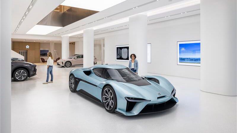 Auch in Hamburg gibt es jetzt ein Nio-House.(Bild:  Nio)