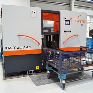 Satte 460 mm Sägebereich bieten die beiden Kastowin-Maschinen, von denen hier eine zu sehen ist. Das mache sie für viele Aufgaben bereit.