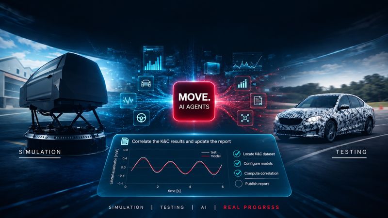 HBK, VI-grade und MOVEdot integrieren KI-Agenten in Simulation und physische Tests.(Bild:  VI-grade)