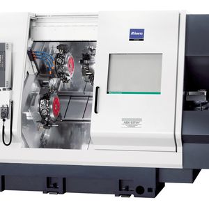 Die Stealth-Ultima-Technik in den Miyano CNC-Kurzdrehautomaten der ABX-THY (im Bild) und -SSY Baureihen von Citizen sorgt direkt in der Maschine für stets konstante Bearbeitungstemperaturen.