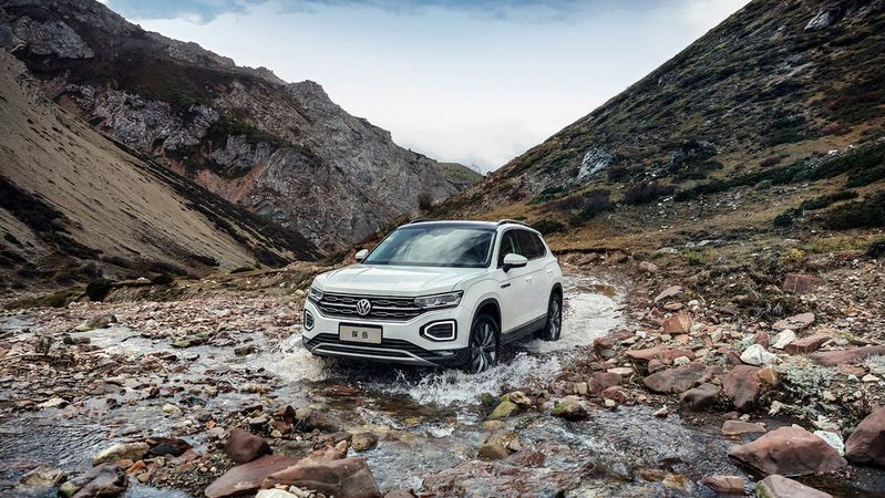 Der VW Tayron ist eines der Verbrenner-Modelle für China.(Bild:  Volkswagen AG)