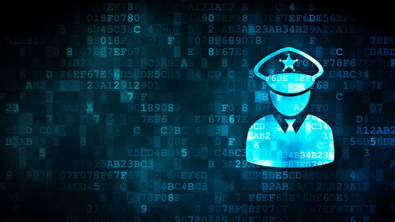 Die Debatte um den Einsatz von Künstlicher Intelligenz in der Polizeiarbeit berührt Grund­rechte und muss entsprechend mit großer Sorgfalt geführt werden. (Bild: ©  Maksim Kabakou - stock.adobe.com)