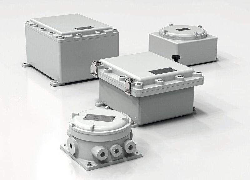 In druckgekapselten Ex d-Gehäusen von Rose können Anwender Standard-Industriekomponenten ohne ATEX-/IECEx-Zertifizierung verbauen. (Bild: Rose Systemtechnik GmbH)