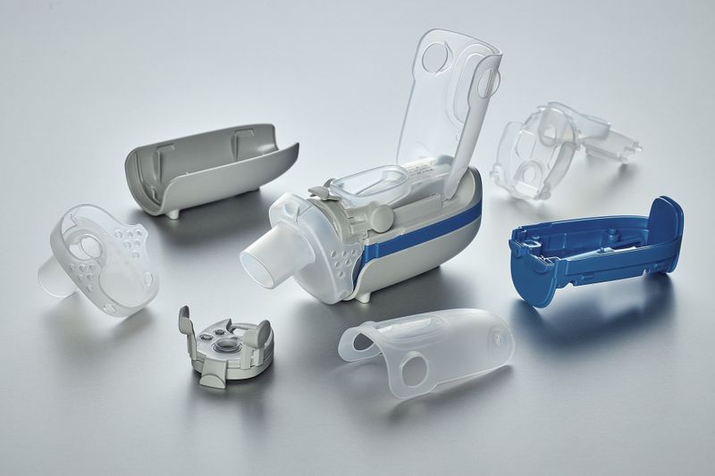 1zu1 Scale produces three assemblies via injection molding for Activoris' Elaera mesh inhaler platform.(Bild:  Darko Todorovic)