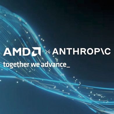 Kalifornische KI-Kooperation: Anthropic nutzt künftig Server-Systeme von AMD mit einem Energiebedarf von bis zu zwei Gigawatt. (Bild: AMD)