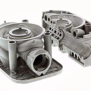 In den 3D-gedruckten Antriebsventilen sind Funktionalitäten enthalten, die mit herkömmlichen Herstellungsmethoden nicht realisierbar sind.