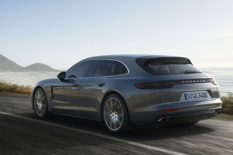 Optisch gleicht der Shooting-Brake bis zur B-Säule der Limousine. (Porsche)