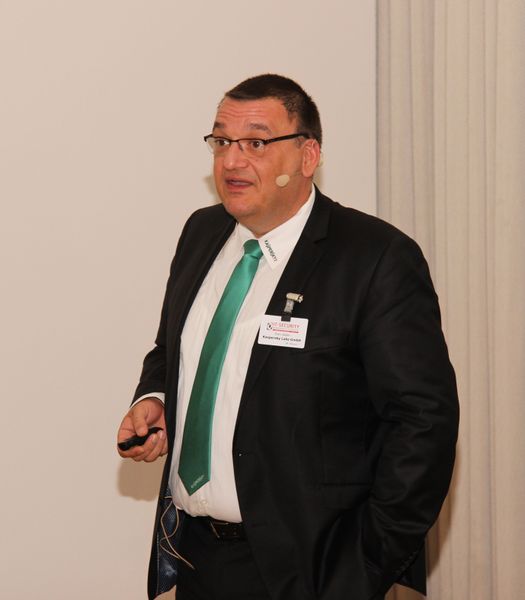 Referent Sven Sellen von Kaspersky Lab (Vogel IT-Akademie)