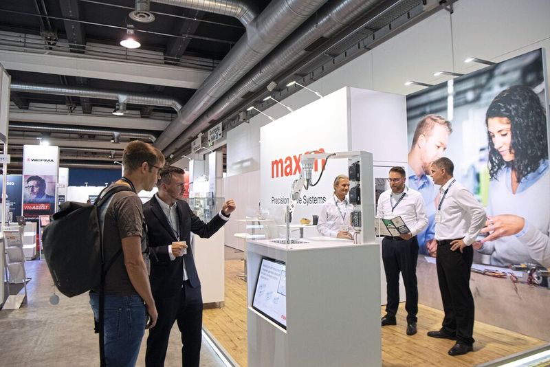 Die «maintenance Schweiz 2024» und die «all about automation» präsentieren vom 28. bis 29. August 2024 in Zürich Zukunftstechnologien, die die Bereiche industrielle Instandhaltung mit Industrieautomation, Robotik und Digitalisierung zusammenbringen.  (Bild: Easyfairs/Susanne Seiler)