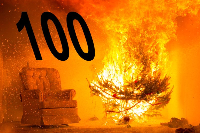 Mio. Tannen lagern 4000 Weihnachtsbaum-Produzenten in Dänemark. 24,9 Mio Bäume stehen in deutschen Stuben – 2,9 Mio Bäume sind mit echten Kerzen beleuchtet. Durchschnittlich brennt es 12.000 mal am 24. Dezember und 500 mal pro Tag läuft „Last Christmas“. Wham! (Bild: gemeinfrei)