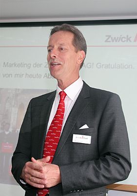 „Ich glaube, dass die Lasertechnik die berührende Messtechnik mehr und mehr ablösen wird.“ Dr. Jan Stefan Roell, Vorstandsvorsitzender des Messtechnikherstellers Zwick-Roell AG in Ulm. Bild: Sonnenberg (Archiv: Vogel Business Media)