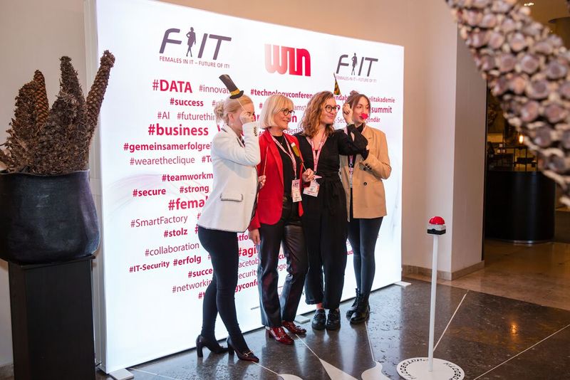 Ich war dabei! Auch in diesem Jahr gab es wieder eine Fotowand, um tolle Erinnerungen zu schaffen. (Bild: www.hamann.photo)