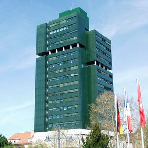 Das Rathaus in Lörrach