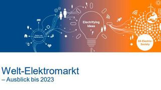 Nach neuesten Berechnungen des ZVEI hat sich der globale Markt
für Güter der Elektro- und Digitalindustrie im Jahr 2021 nominal auf
4.967 Mrd. € belaufen. (Bild: ZVEI )