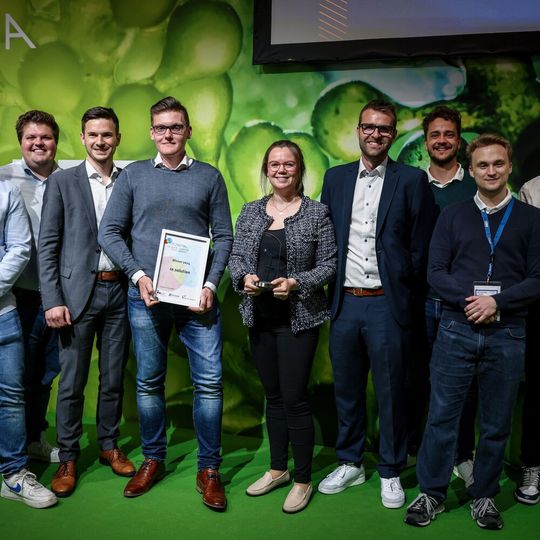 Resolution wurde auf der Achema mit dem Gründerpreis 2024 ausgezeichnet. (Bild:  Hannibal/ Dechema)