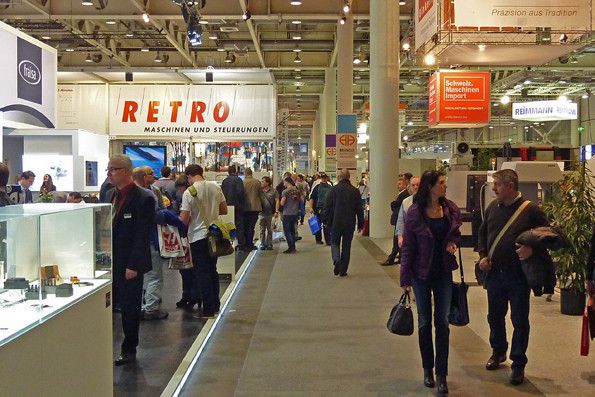 Promenade rétrospective dans les halles de la Prodex 2012 à Bâle. (Image: MSM/JF Pillonel)