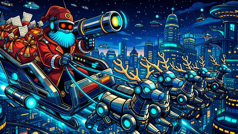 SantaStealer wird, ab 175 US-Dollar pro Monat, als Malware-as-a-Service vermarktet, stiehlt Browser-Credentials und Wallets und exfiltriert Daten segmentiert als ZIP-File an feste C2-Hosts.(Bild:  Dall-E / KI-generiert)