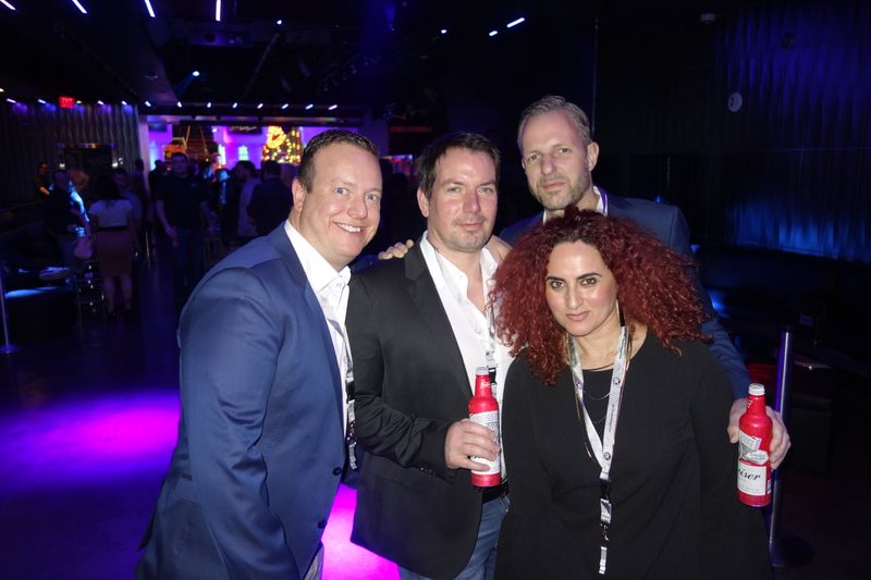 Besa, IT-BUSINESS, mit (v. l.) Ralf Schweitzer, GSD, Oliver Kau und Björn Siewert, S&K. (Bild: IT-BUSINESS)