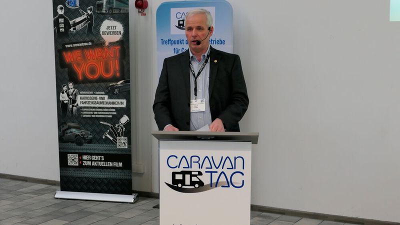 Caravaning ist eine interessante Erweiterung des eigenen Leistungsportfolios, sagte ZKF-Vizepräsident Claus Evels. (Bild: Wenz - VCG)