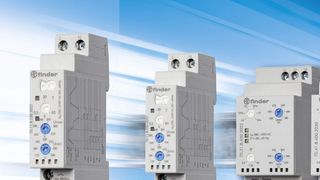 Finder hat eine neue Serie von elektronischen Überwachungsrelais für 1- und 3-phasige Anwendungen. (Bild: Finder)