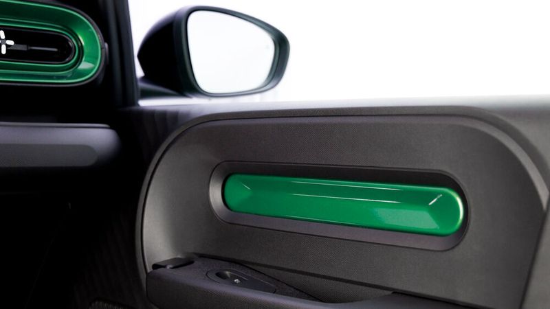 Stellenweise schaut das in Wagenfarbe lackierte Türblech aus der Innenverkleidung heraus. (Bild: Renault)