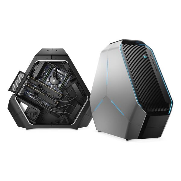 Den Alienware Area 51 mit Skylake-X-Prozessor bietet Dell demnächst mit Nvidias Geforce-RTX-Karten 2070, 2080 und 2080 Ti an.   (Dell)