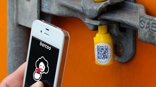 Zum Scannen des Siegels ist nur eine kostenlos erhältliche Smartphone-App wie beispielsweise Barcoo notwendig. (Bild: Ferrolock)