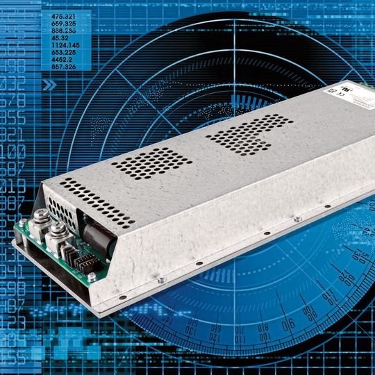 Das robuste 1.200 -W-AC/DC-Netzteil für raue Industrieumgebungen. (Bild:  Powerbox)