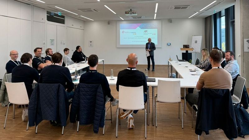 Kick-off-Workshop des ZIM-Innovationsnetzwerks M-AIR.(Bild:  TechBase Regensburg)